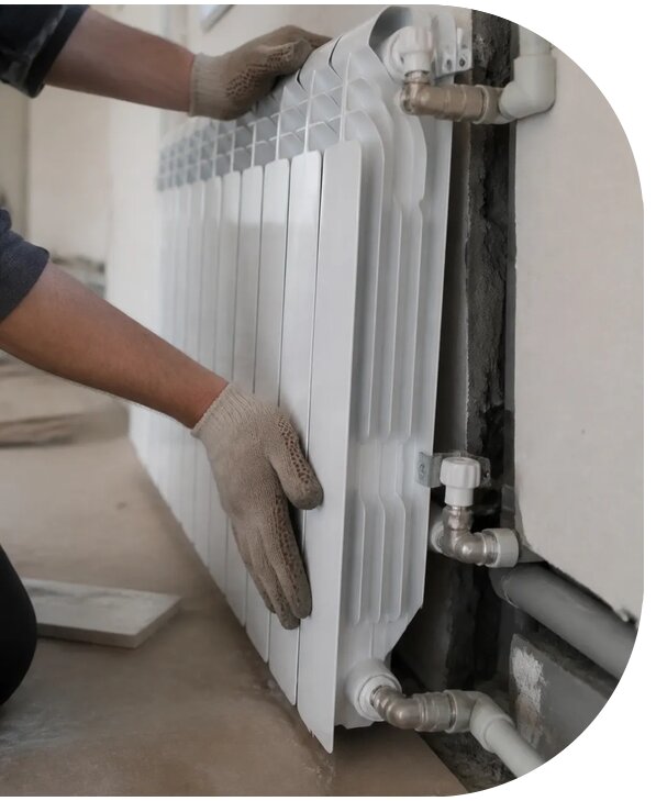Монтаж радиаторного отопления в частном доме в Переславле-Залесском