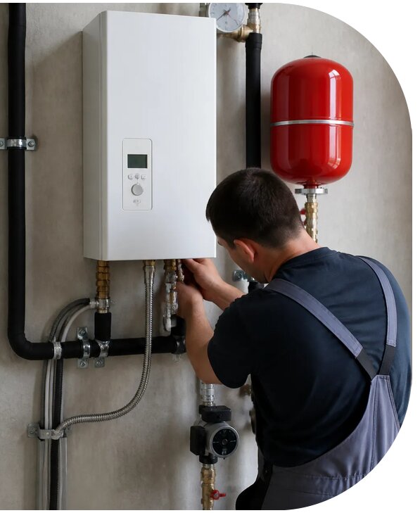 Монтаж электрического котла для дома под ключ в Переславле-Залесском